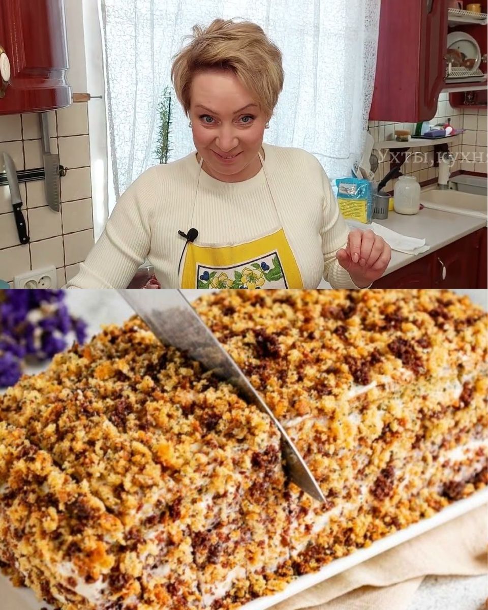 Торт Королевский — Готовлю пока гости сидят за столом. Название говорит само за себя