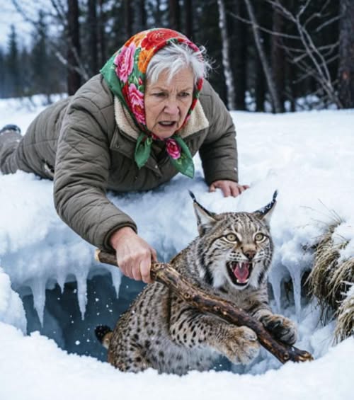 Вытащила зверя из ледяного плена. Думала, на этом всё. Но через месяц он пришёл, когда счёт шёл на секунды